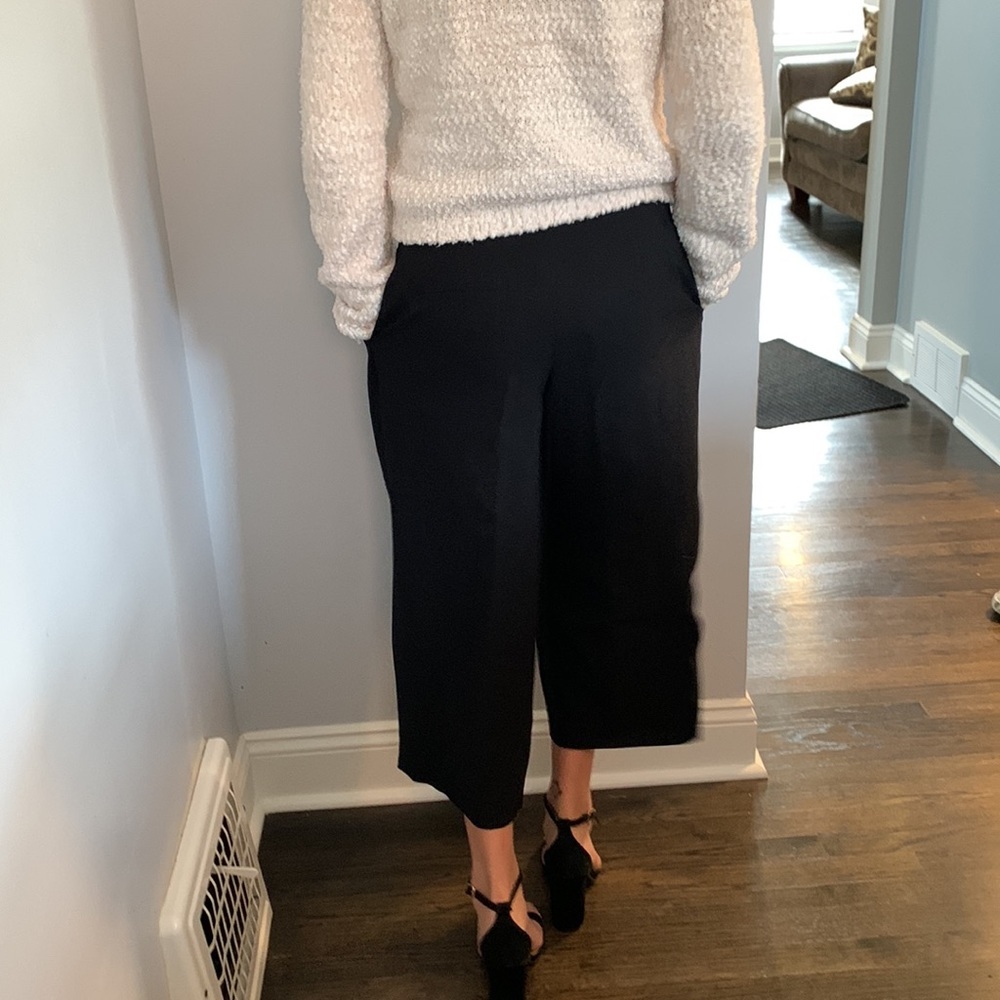 NWT Nine West Black Wide Leg Pants Size 2 - Picture 3 of 6